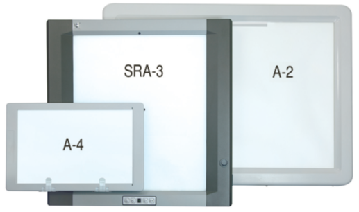 SLIM X-SAY VIEWER - LED - DIN SRA3 - MIT AUTOMATISCHEM DETEKTOR