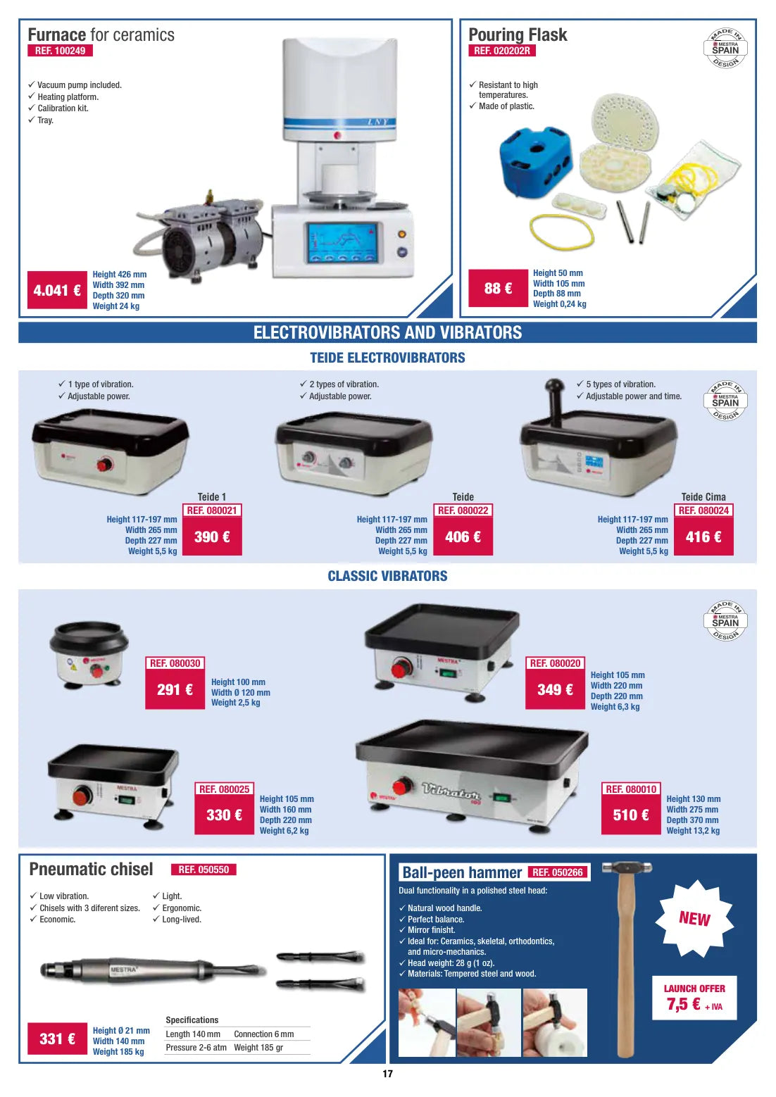 Original-Angebotskatalog Seite 17: Laboröfen & Brenntechnik